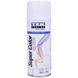 LTK101- Tinta Spray Uso Geral Branco Fosco - Tek Bond **