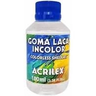  LTC267 - Goma Laca Incolor  Acrilex - 100ml **
