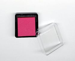 LSB843-Almofada para carimbos 3x3 cm -Pink - Carimbeira*