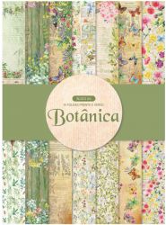 BL-007- Botânica - Bloco A4 -14 folhas