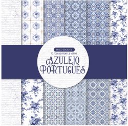 BL-009- Azulejo Portugues - Bloco 20x20 -10 folhas
